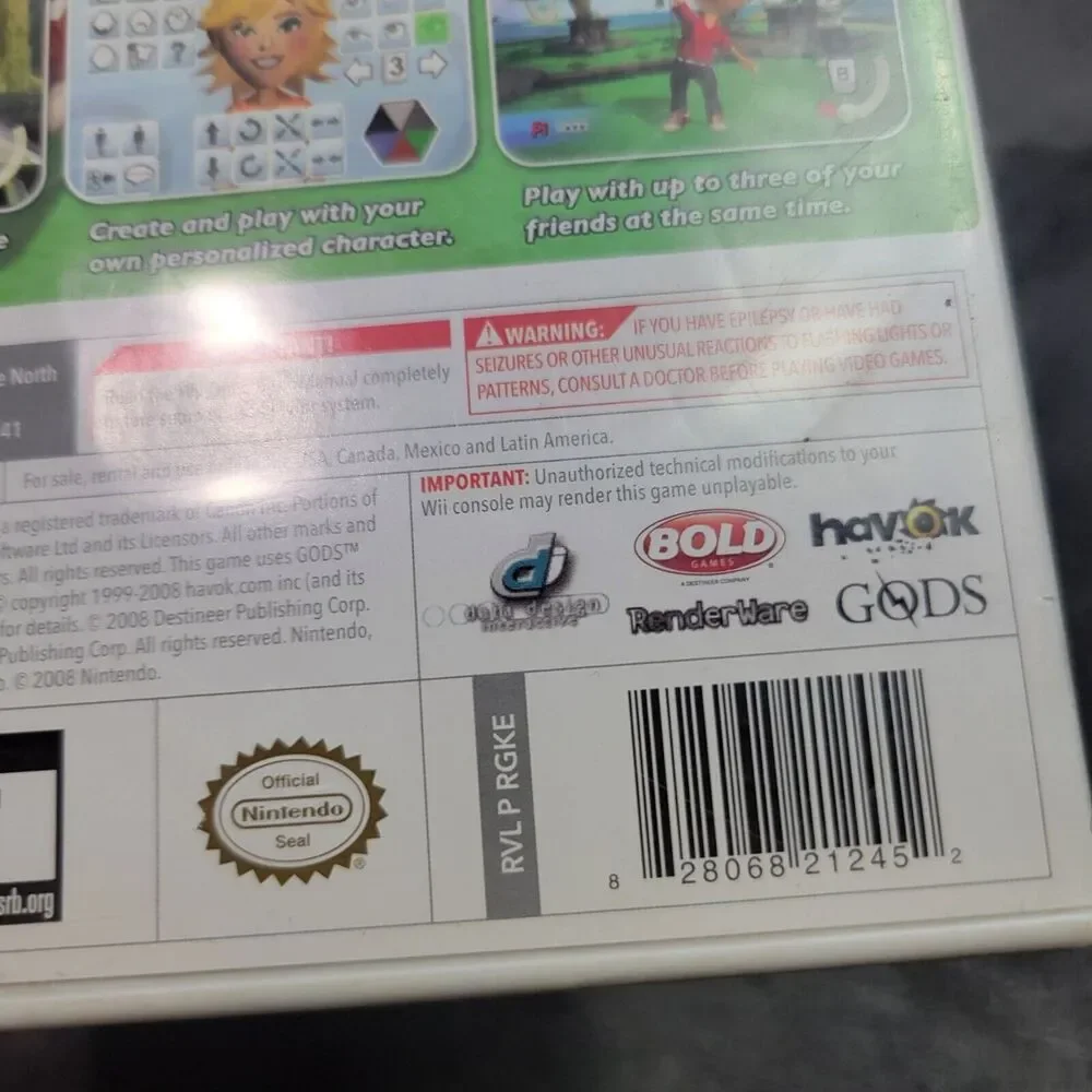 Kidz Sports Crazy Golf Wii Game‎ By Bold Games